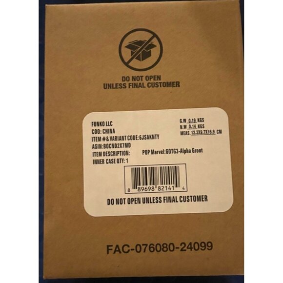 Funko Pop Marvel Guardians Of The Galaxy Vol. 3 Alpha Groot #1390 Collectible - Picture 2 of 9